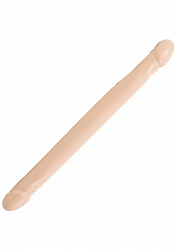 Smooth Double Header - Dildo with Double Ends - 18" / 45 cm