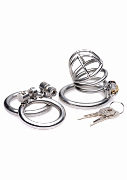 The Pen Deluxe - Lockable Chastity Cage