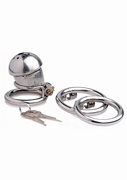 Exile Deluxe - Lockable Chastity Cage