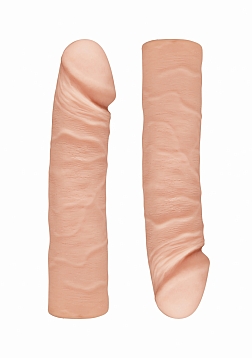 Double D - Realistic Double ULTRASKYN Dildo - 16" / 40 cm