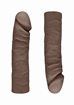 Double D - Realistic Double ULTRASKYN Dildo - 16" / 40 cm