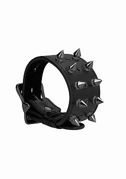 Ouch! - Bracelet with Spikes - Black