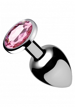 Pink Gem - Butt Plug - Large