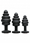 Heart - Silicone Butt Plug Set  Heart - Silicone Butt Plug Set