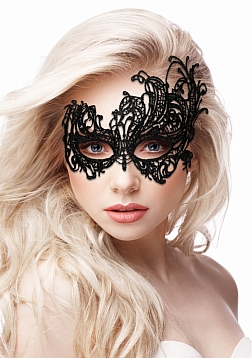 Royal - Black Lace Mask