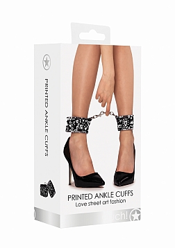 Ouch! - Printed Ankle Cuffs