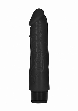 Thick Realistic Dildo Vibrator - 8" / 20 cm