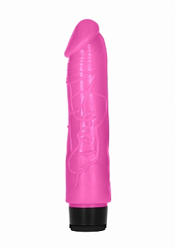 Thick Realistic Dildo Vibrator - 8" / 20 cm