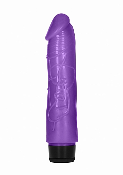 Thick Realistic Dildo Vibrator - 8" / 20 cm