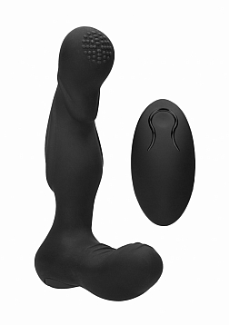 SONO - No.76-Vibrating Anal Plug/P Massager-Black