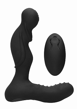 SONO - No.76-Vibrating Anal Plug/P Massager-Black