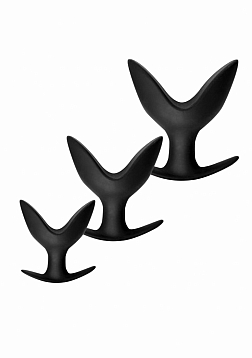 Ass Anchor - 3 Piece Silicone Anal Anchor