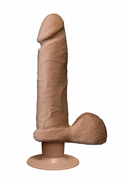 Vibrating ULTRASKYN Dildo - 8" / 20 cm