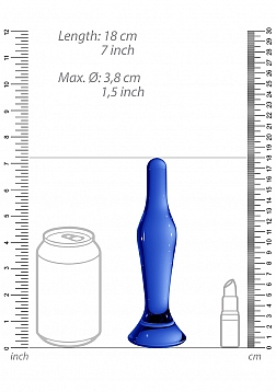 Chrystalino - Flask - Blue