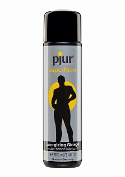 Superhero Glide - Lubricant and Massage Gel with Stimulating Effect for Men - 3 fl oz / 100 ml