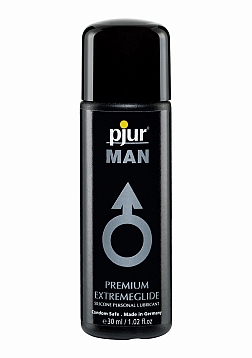 MAN Extreme Glide - Siliconebased Lubricant and Massage Gel for Men - 1 fl oz / 30 ml