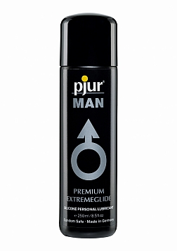 MAN Extreme Glide - Siliconebased Lubricant and Massage Gel for Men - 8 fl oz / 250 ml