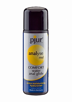 Analyze Me! - Waterbased Lubricant and Massage Gel with Hyaluronic Acid - 1 fl oz / 30 ml