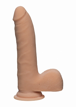 D Slim - Realistic ULTRASKYN Dildo with Balls - 7" / 18 cm