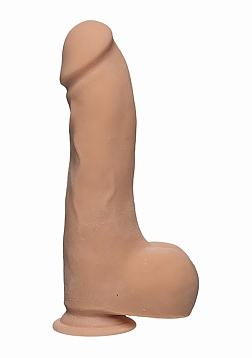 Master D - Realistic ULTRASKYN Dildo with Balls - 10" / 25 cm