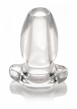 Gape Glory - Transparent Hollow Anal Plug - Large