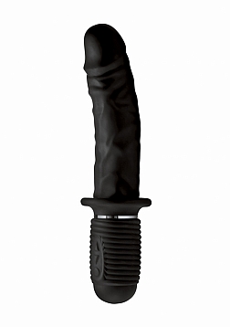 Power Pounder - Vibrating and Thrusting Silicone Dildo