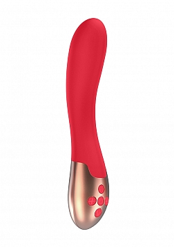 Elegance - Heating G-Spot Vibrator - Red