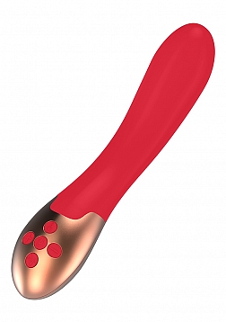 Elegance - Heating G-Spot Vibrator - Red