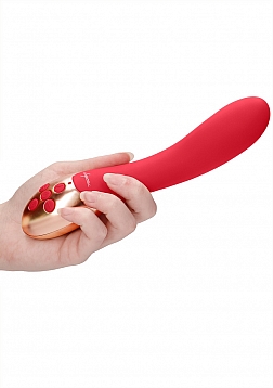 Elegance - Heating G-Spot Vibrator - Red