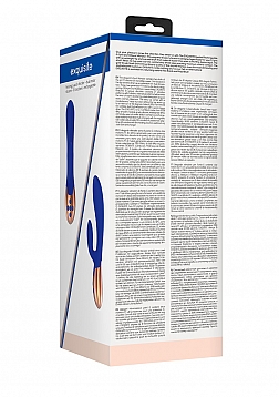 Elegance - Heating Vibrator - Blue