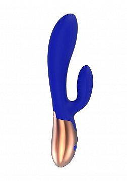 Elegance - Heating Vibrator - Blue