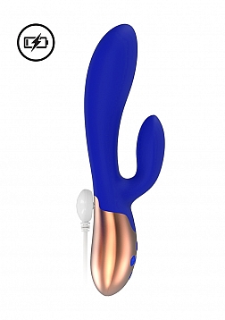 Elegance - Heating Vibrator - Blue
