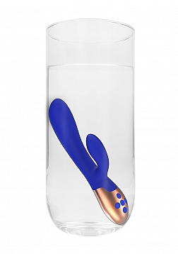 Elegance - Heating Vibrator - Blue