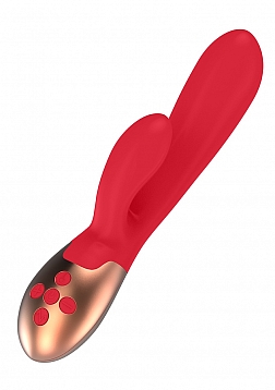 Elegance - Heating Vibrator - Red