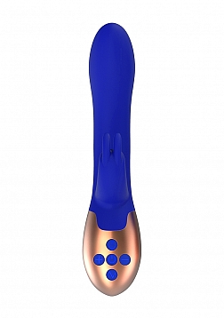 Elegance - Heating Rabbit Vibrator - Blue