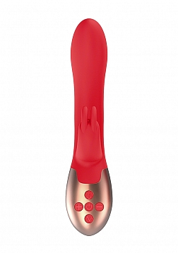 Elegance - Heating Rabbit Vibrator - Red