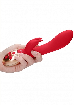 Elegance - Heating Rabbit Vibrator - Red