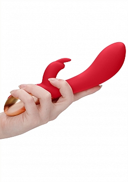 Elegance - Heating Rabbit Vibrator - Red