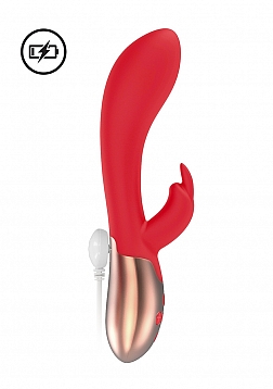Elegance - Heating Rabbit Vibrator - Red