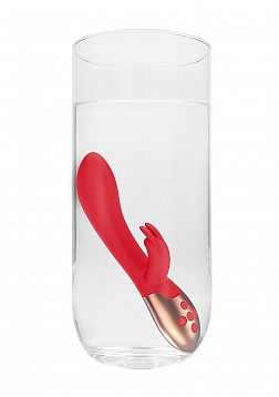 Elegance - Heating Rabbit Vibrator - Red