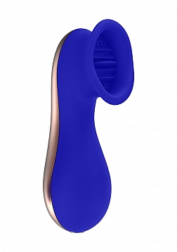 Elegance - Oral Clitoral Stimulator - Blue
