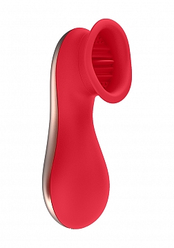 Elegance - Oral Clitoral Stimulator - Red