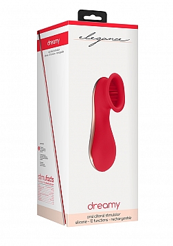 Elegance - Oral Clitoral Stimulator - Red