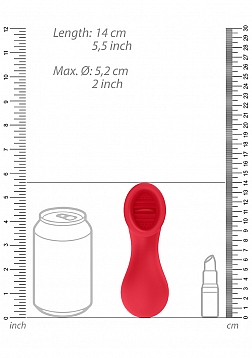 Elegance - Oral Clitoral Stimulator - Red