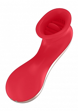 Elegance - Oral Clitoral Stimulator - Red