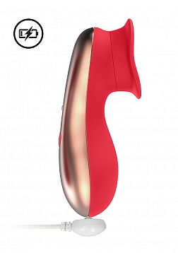 Elegance - Oral Clitoral Stimulator - Red