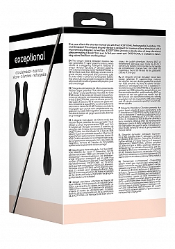 Elegance - Dual Motor Clitoral Stimulator - Black