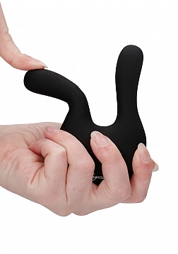 Elegance - Dual Motor Clitoral Stimulator - Black