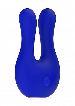 Elegance - Dual Motor Clitoral Stimulator - Blue