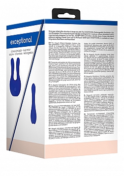 Elegance - Dual Motor Clitoral Stimulator - Blue